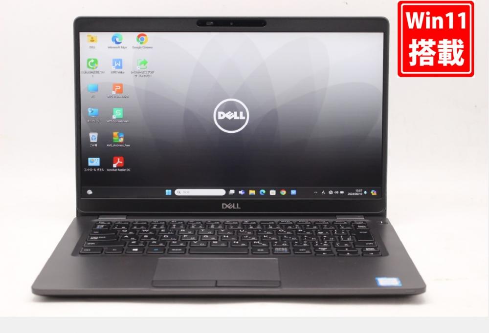 良品 フルHD 13.3型 DELL Latitude 5300 Windows11 八世代 i7-8665U 8GB NVMe 256GB-SSD カメラ 無線 Office付 中古パソコン  管:1614w