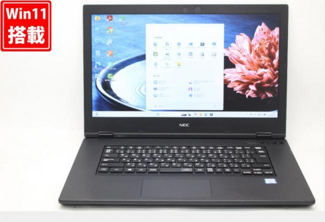 良品 フルHD 15.6型 NEC VersaPro VKT16X-5 Windows11 八世代 i5-8265U 16GB NVMe 512GB-SSD 無線 Office付 中古パソコン  管:0934v