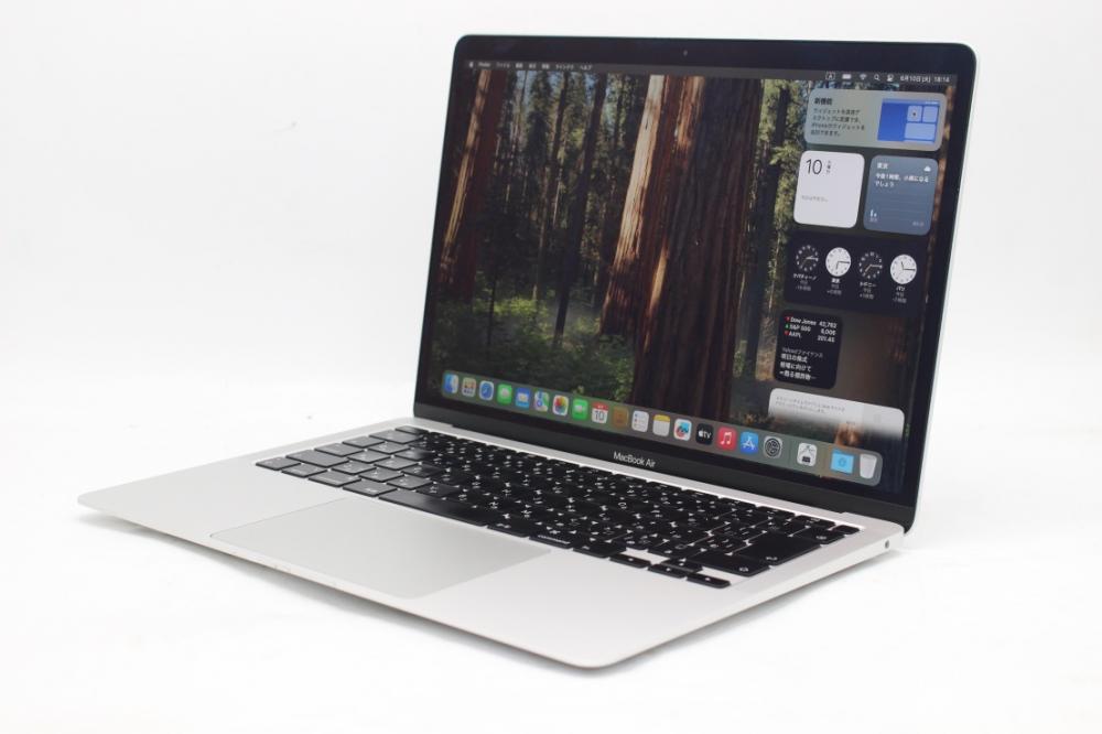 中古良品 2K対応 13.3型 Apple MacBoko Air A2179 macOS 15 Sequoia(正規Win11追加可) 第10世代 i3-1000NG4 8GB NVMe 256GB-SSD カメラ 無線 中古パソコン 管:0931r