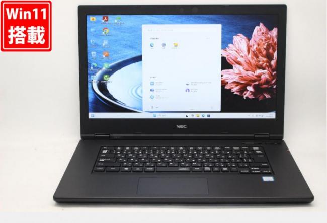 良品 フルHD 15.6型 NEC VersaPro VKT16X-5 Windows11 八世代 i5-8265U 16GB NVMe 512GB-SSD 無線 Office付 中古パソコン  管:1027v