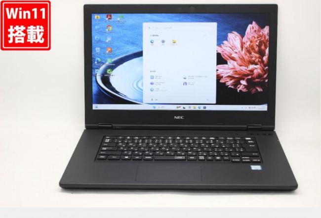 良品 フルHD 15.6型 NEC VersaPro VKT16X-5 Windows11 八世代 i5-8265U 16GB NVMe 512GB-SSD 無線 Office付 中古パソコン  管:1027v