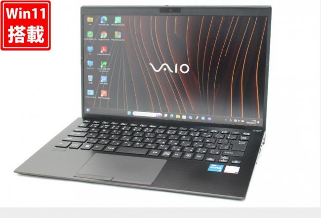 中古 フルHD 14型 SONY VAIO VJPK211KAE3B Windows11 第11世代 i5-1135G7 8GB NVMe 256GB-SSD カメラ 無線Wi-Fi6 Office付 中古パソコン 管:1191w