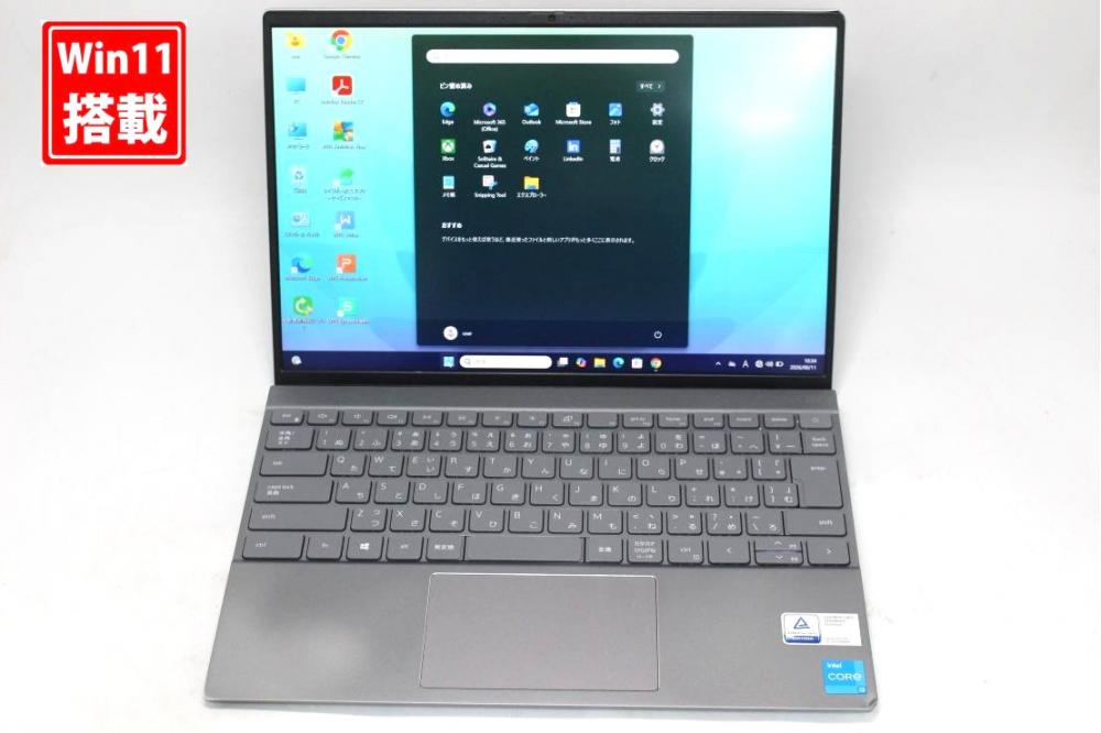 中古 フルHD対応WUXGA 13.3型 DELL Inspiron 5301 Windows11 第11世代 i3-1125G4 8GB NVMe 256GB-SSD カメラ 無線Wi-Fi6 Office付き 中古パソコン 管:0931s