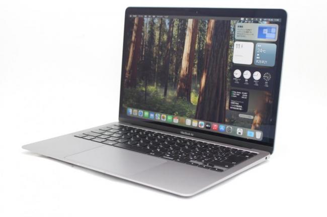 良品 2K対応 13.3型 Apple MacBoko Air A2179　グレー macOS 15 Sequoia 第10世代 i7-1060NG7 16GB NVMe 256GB-SSD カメラ 無線 中古パソコン 管:1300r