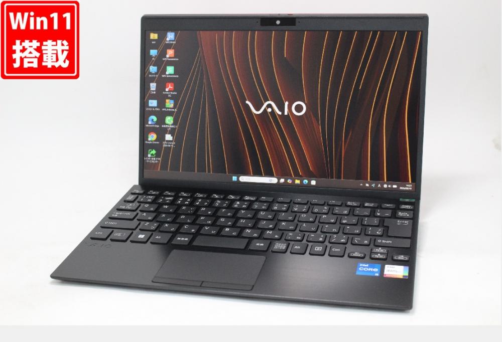 中古訳有 フルHD 12.5型 VAIO ProPJ VJPJ238 Windows11 12コア 第13世代 i5-1340P 16GB NVMe 256GB-SSD カメラ 無線Wi-Fi6 Office付き 中古パソコン 管:1332w