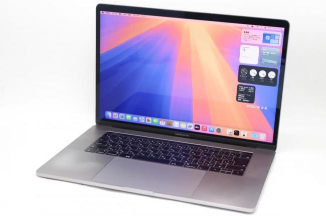 ゲーミングPC  中古良品 2K対応 15.4型 Apple MacBook Pro A1990 2019 (Touch Bar) グレー macOS 15 Sequoia 8コア 九世代 i9-9980HK 32GB NVMe 512GB-SSD Radeon Pro 560X 管:1522h