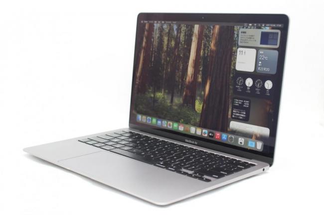 中古良品 2K対応 13.3型 Apple MacBoko Air A2179　グレー macOS 15 Sequoia(正規Win11追加可) 第10世代 i3-1000NG4 8GB NVMe 256GB-SSD カメラ 無線 中古パソコン 管:1752r
