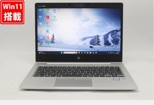 良品 フルHD 13.3型 HP ELITEBOOK 830G6 Windows11 八世代 i5-8265U 16GB 256GB-SSD カメラ 無線 Office付 中古パソコン 税無 管:1010w