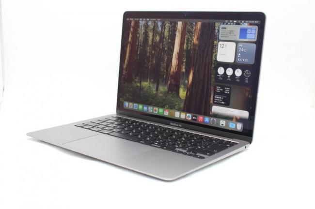 充放電回数15回  美品 2K対応 13.3型 Apple MacBoko Air A2179　グレー macOS 15 Sequoia(正規Win11追加可) 第10世代 i7-1060NG7 16GB NVMe 512GB-SSD カメラ 無線 中古パソコン 管:1008r