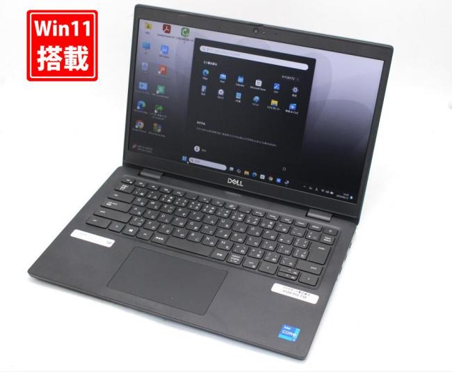 289時間 美品 フルHD 14型 DELL Latitude 3420 Windows11 第11世代 i7-1165G7 16GB NVMe 256GB-SSD カメラ 無線 Office付 中古パソコン 管:1024s