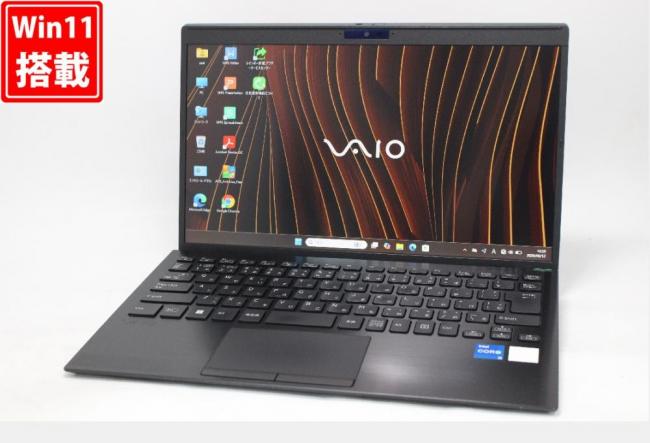 中古 フルHD 13.3型 VAIO ProPG VJPG214 Windows11 10コア 第12世代 i5-1235U 16GB NVMe 256GB-SSD カメラ 無線Wi-Fi6 Office付き 中古パソコン 管:1135w