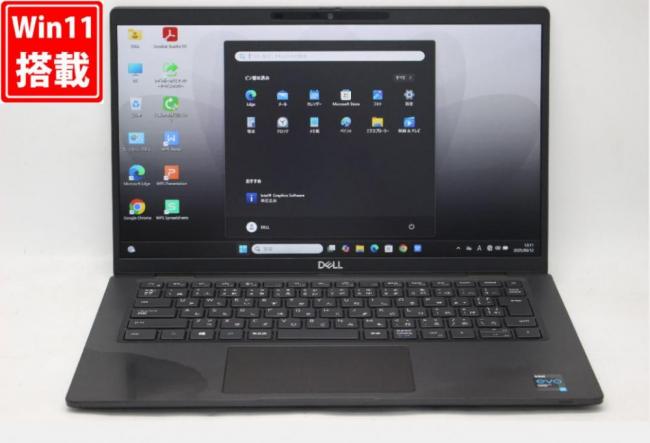中古良品 フルHD 14型 DELL Latitude 7420 Windows11 第11世代 i7-1185G7 16GB NVMe 512GB-SSD カメラ 無線Wi-Fi6 Office付 中古パソコン 管:1316v