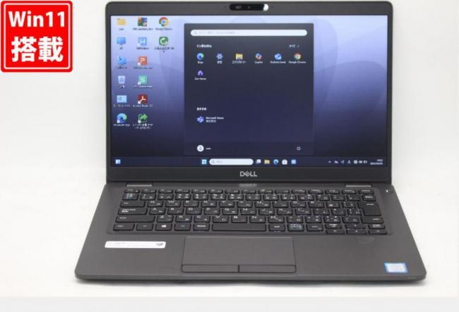 73時間 良品 13.3型 DELL Latitude 5300 Windows11 八世代 i5-8265U 8GB NVMe 256GB-SSD カメラ 無線 Office付 中古パソコン  管:1348v