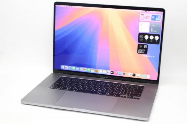 ゲーミングPC  訳有 3K対応 16型 Apple MacBook Pro A2141 (TouchBar 2019 グレー) macOS 15 Sequoia  8コア 九世代 i9-9880H 32GB NVMe 1TB-SSD Radeon Pro 5500M  管:1057h