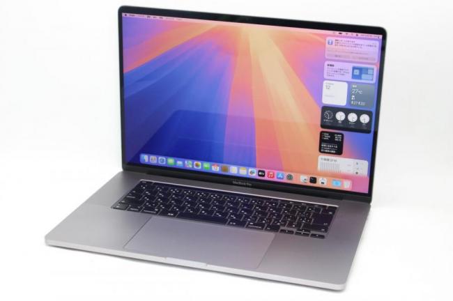 ゲーミングPC  良品 3K対応 16型 Apple MacBook Pro A2141 (TouchBar 2019 グレー) macOS 15 Sequoia 8コア 九世代 i9-9880H 16GB NVMe 1TB-SSD Radeon Pro 5500M カメラ 管:1435h