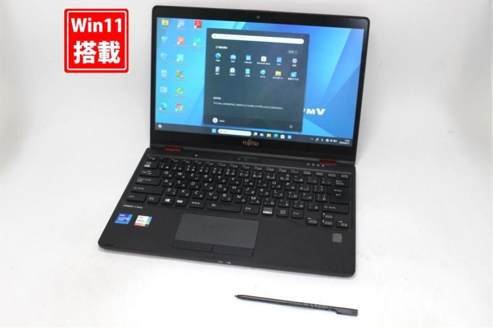 中古 フルHD タッチ 13.3型 Fujitsu LIFEBOOK 2-in-1 U9311XF Windows11 第11世代 i7-1185G7 16GB NVMe 256GB-SSD カメラ LTE 無線Wi-Fi6 Office付き 中古パソコン 管:1507s