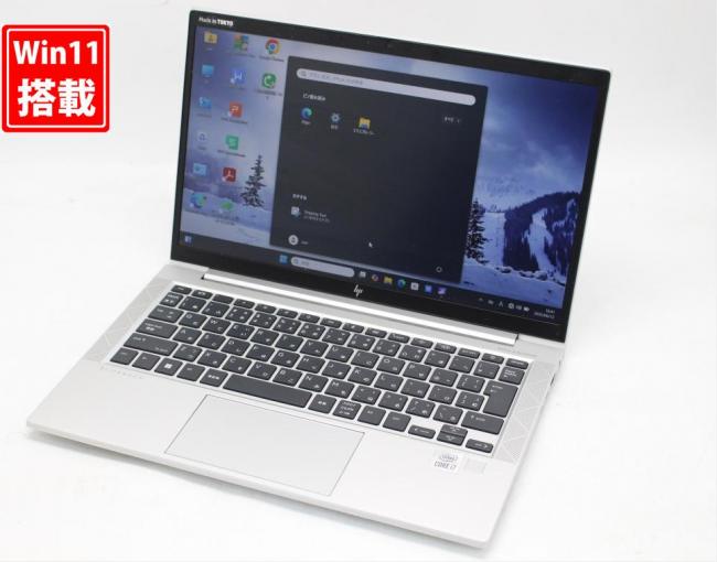 美品 フルHD 13.3型 HP EliteBook 830 G7 Windows11 第10世代 i7-10510U 16GB NVMe 256GB-SSD カメラ 無線 Office付 中古パソコン 管:1605s