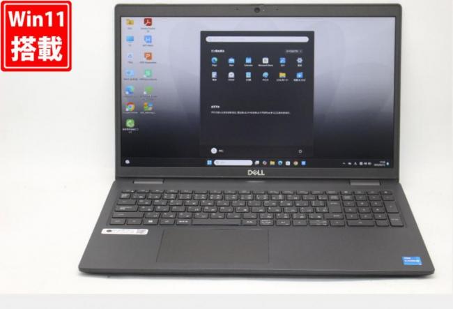 良品 フルHD 15.6型 DELL Latitude 3520 Windows11 第11世代 i5-1145G7 16GB NVMe 256GB-SSD カメラ 無線Wi-Fi6 Office付 中古パソコン 管:1741v