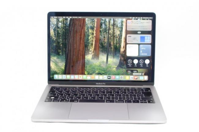 良品 2K対応 13.3型 Apple MacBook Pro a1989(2018)グレー macOS 15 Sequoia 八世代 i5-8259u 8GB NVMe 256GB-SSD カメラ 無線 中古パソコン 管:1750k