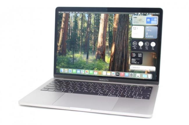 訳有 2K対応 13.3型 Apple MacBook Pro A1989 Mid-2018 (Touch Bar) グレー macOS 15 Sequoia(正規Win11追加可) 八世代 i5-8259u 8GB NVMe 512GB-SSD カメラ 無線 中古パソコン 管:0904r