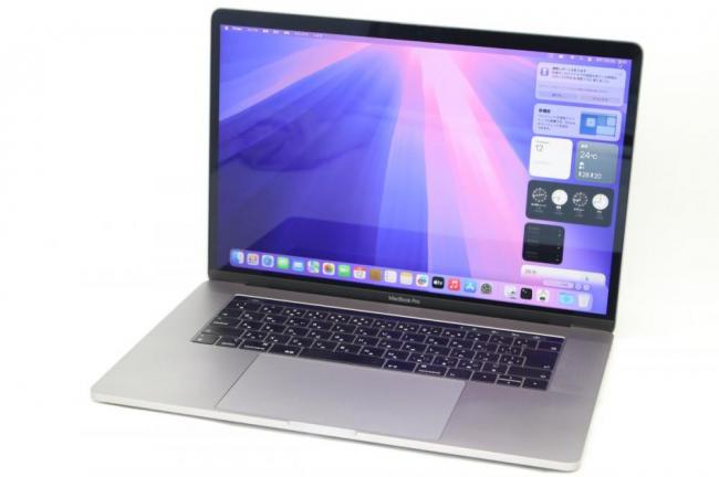 中古美品 2K対応 15.4型 Apple MacBook Pro A1990 Touch 2019 グレー macOS 15 Sequoia(正規Win11追加可) 九世代 i7-9750H 16GB NVMe 512GB-SSD Radeon Pro 555X カメラ 無線 管:1847h