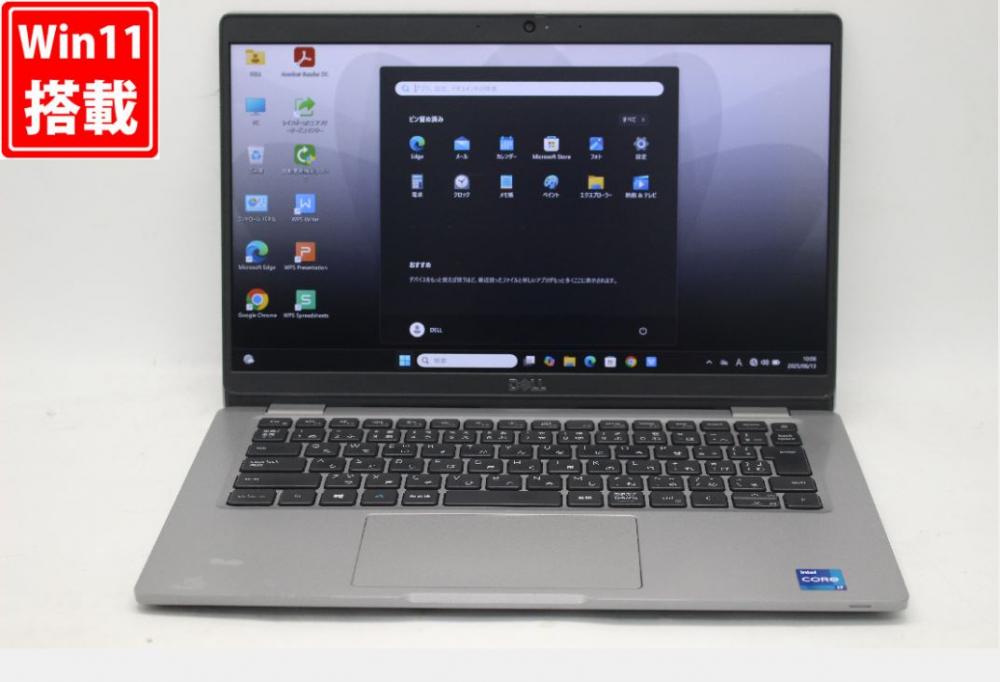 中古 フルHD 13.3型 DELL Latitude 5320 Windows11 第11世代 i7-1185G7 16GB NVMe 512GB-SSD カメラ 無線Wi-Fi6 Office付 中古パソコン 管:0957v
