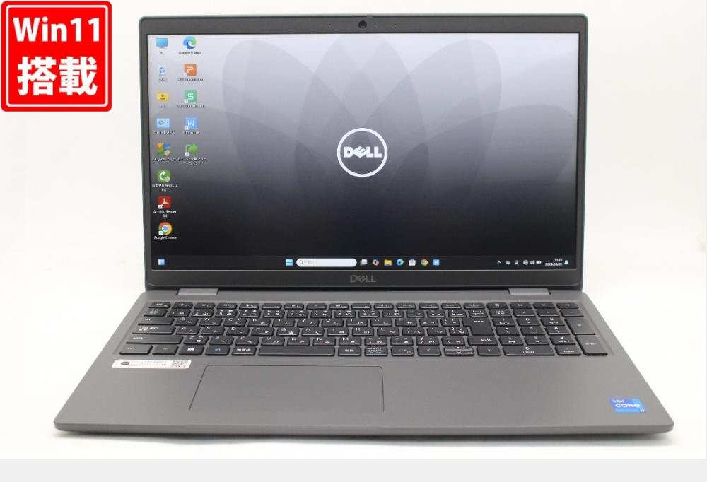 中古美品 フルHD 15.6型 DELL Latitude 3540 Windows11 10コア 第13世代 i7-1355U 16GB NVMe 512GB-SSD カメラ 無線Wi-Fi6 Office付 中古パソコン 管:1154w