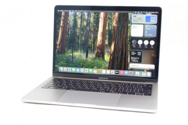 中古良品 2K対応 13.3型 Apple MacBook Pro A1989 Mid-2018 (Touch Bar) グレー macOS 15 Sequoia(正規Win11追加可) 八世代 i5-8259u 8GB NVMe 512GB-SSD カメラ 無線 中古パソコン 管:1703r