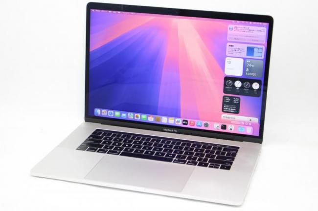 中古 2K対応 15.4型 Apple MacBook Pro A1990 Mid-2018 (Touch Bar) macOS 15 Sequoia(正規Win11追加可) 八世代 i7-8750H 16GB NVMe 256GB-SSD Radeon Pro 555X カメラ 無線 管:1817