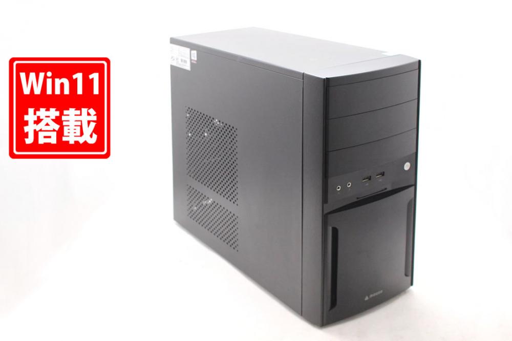 ゲーミングPC  中古美品 マウスコンピューター LUV MACHINES iG700XN-SH2-A Windows11 八世代 i7-8700K 16GB 256GB-SSD + 500GB-HDD NVIDIA Quadro P2000 Office付 中古パソコン 管:1809f