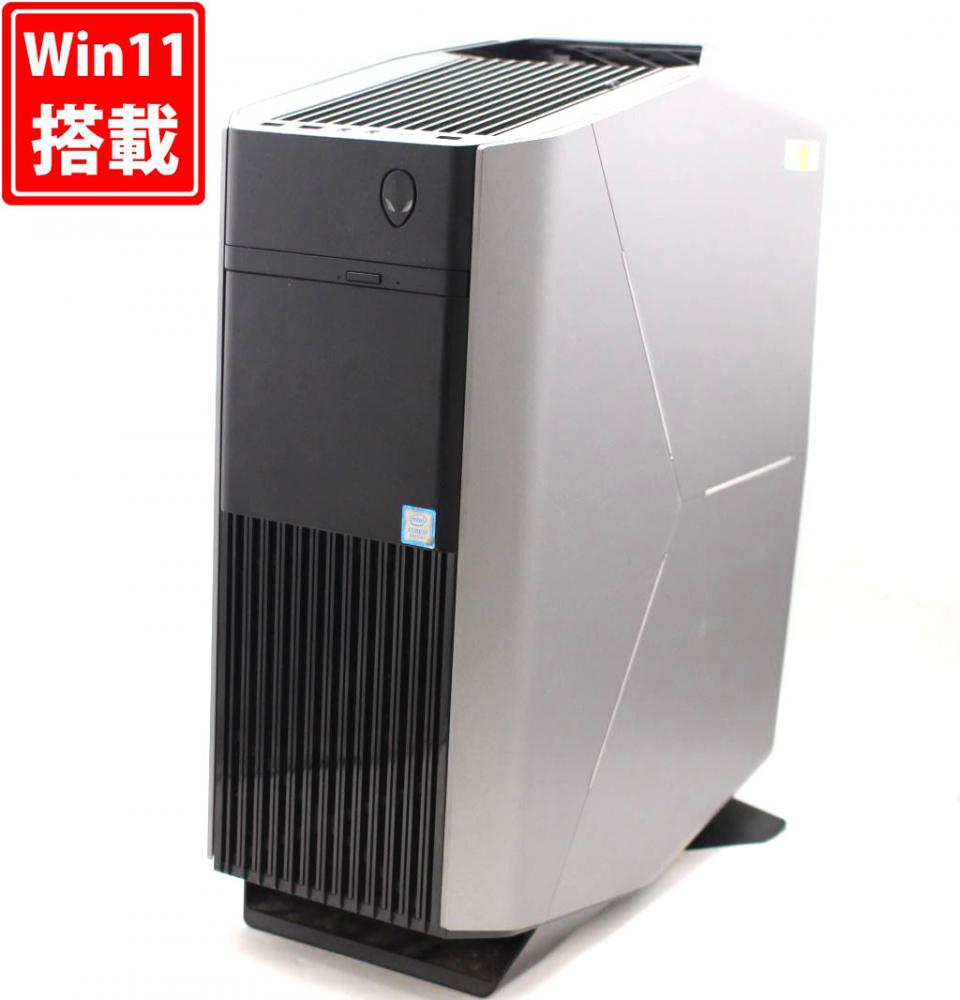 ゲーミングPC  中古良品 DELL Alienware Aurora R7 Windows11 八世代 i7-8700 16GB 128GB-SSD + 2TB-HDD NVIDIA GTX 1060 無線 Office付 中古パソコン 管:0949h