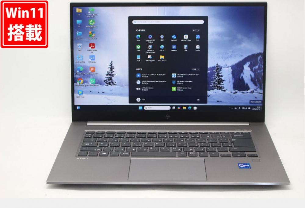 ゲーミングPC  良品 フルHD 15.6型 HP ZBook Studio 15.6inch G8 Mobile Workstation Windows11 8コア 第11世代 i7-11850H 1TB NVMe 1TB-SSD NVIDIA RTX A2000 カメラ 無線Wi-Fi6 Off