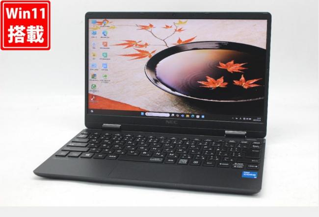 中古 フルHD 12.5型 NEC VersaPro VKT40CZG9 Windows11 第11世代 i5-1130G7 8GB NVMe 256GB-SSD カメラ 無線Wi-Fi6 Office付 中古パソコン 管:1287w