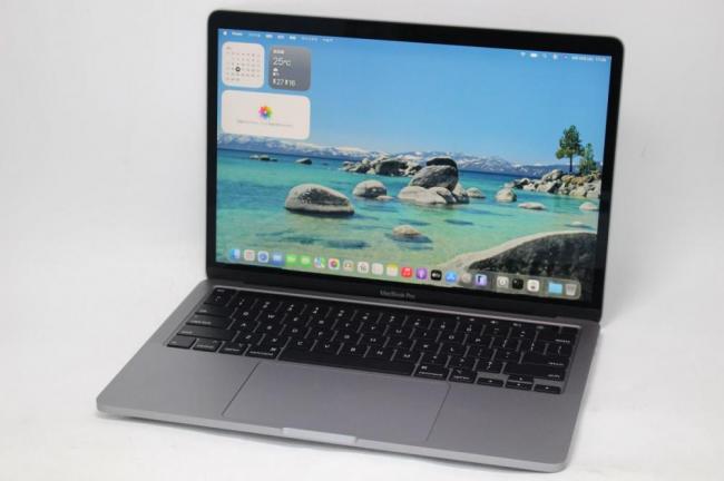 充放電回数1回 美品 2K液晶 13.3型 Apple MacBook Pro A2251(2020年 Touch Bar) グレー macOS 26 Tahoe(正規Win11追加可) 第10世代 i7-1068NG7 16GB NVMe 512GB-SSD カメラ 無線 管:1748h