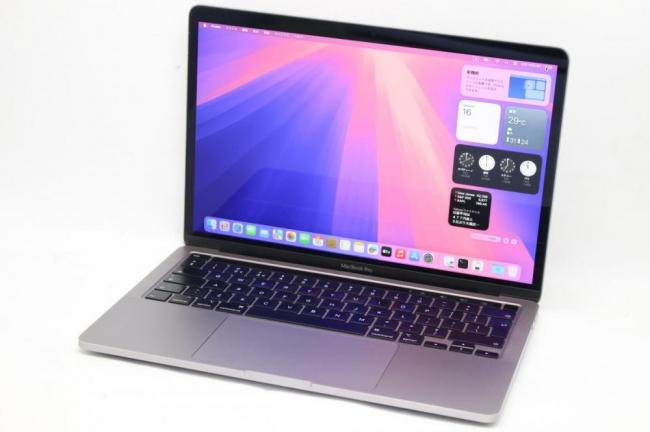 良品 2K対応 13.3型 Apple MacBook Pro A2251 (2020,TouchBar) グレー macOS 15 Sequoia(正規Win11追加可) 第10世代 i7-1068NG7 32GB NVMe 1TB-SSD カメラ 無線 中古パソコン 管:1811h