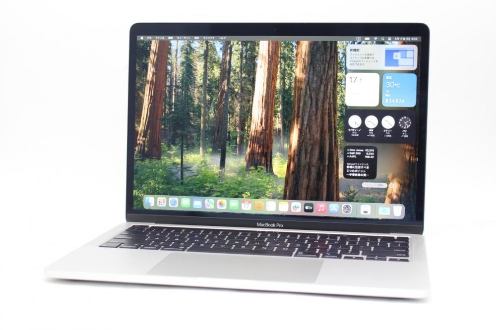 充放電回数27回  美品 2K対応 13.3型 Apple MacBook Pro A2251 (2020年) macOS 15 Sequoia(正規Win11追加可) 第10世代 i5-1038NG7 16GB NVMe 512GB-SSD カメラ 無線 中古パソコン 管:0930r