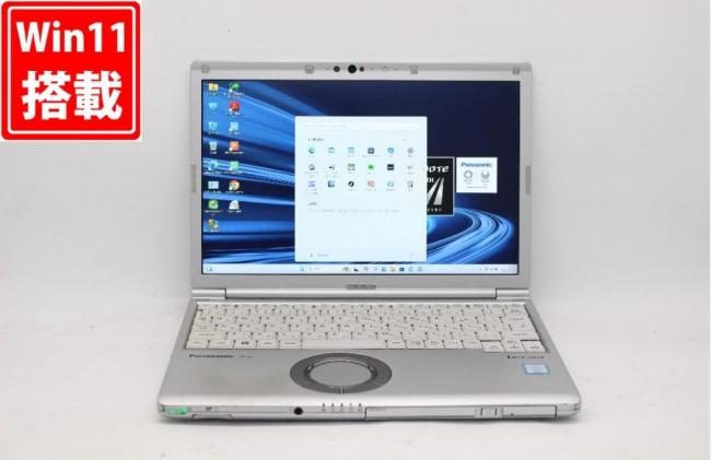 中古 フルHD対応WUXGA 12.1型 Panasonic Let's note CF-SV7UFKVS Windows11 八世代 i5-8650U 16GB 512GB-SSD カメラ LTE 無線 Office付 中古パソコン 管:1002j