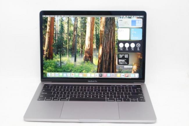 中古美品 2K対応 13.3型 Apple MacBook Pro A1989 (Touch Bar 2019)グレー macOS 15 Sequoia(正規Win11追加可) 八世代 i5-8279u 16GB NVMe 1TB-SSD カメラ 無線 中古パソコン 管:1010k