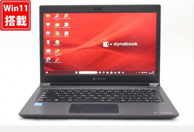 中古良品 フルHD 13.3型 TOSHIBA Dynabook S73HS Windows11 第11世代 i5-1135G7 8GB NVMe 256GB-SSD カメラ 無線Wi-Fi6 Office付 中古パソコン 管:1147w