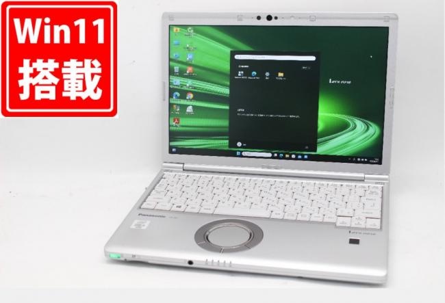 中古良品 フルHD対応WUXGA 12型 Panasonic CF-SV9R13VS Windows11 第10世代 i5-10310U 8GB NVMe 512GB-SSD カメラ 無線Wi-Fi6 Office付 中古パソコン 管:1126m