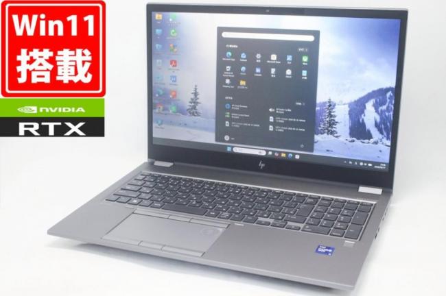 ゲーミングPC 中古良品 フルHD 15.6型 HP ZBook Fury 15.6inch G8 Windows11 8コア 第11世代 i9-11950H 64GB NVMe 2TB-SSD NVIDIA RTX A4000 カメラ LTE 無線Wi-Fi6 Office付き 中古パソコン 管: