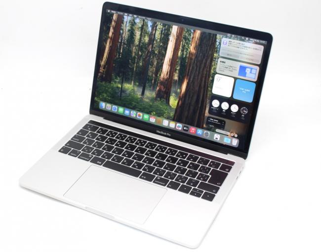中古美品 2K対応 13.3型 Apple MacBook Mid-2018 A1989 macOS 15　Sequoia(正規Win11追加可) 八世代 i5-8259U 8GB NVMe 512GB-SSD カメラ 無線 中古パソコン 管:1101s