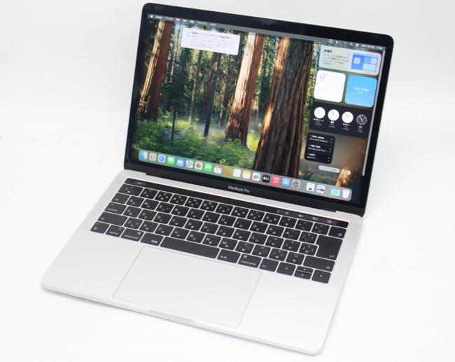 美品 2K対応 13.3型 Apple MacBook Mid-2018 A1989 (Touch Bar) macOS 15　Sequoia(正規Win11追加可) 八世代 i5-8259U 16GB NVMe 256GB-SSD カメラ 無線 中古パソコン 管:1144s