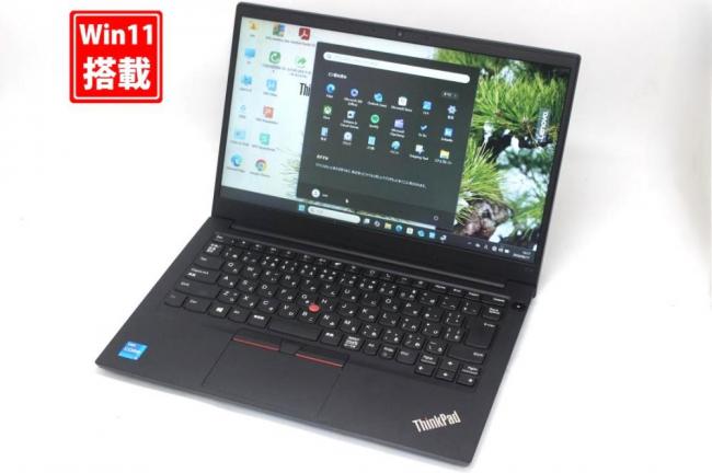 良品 フルHD 14型 Lenovo ThinkPad E14 Gen2 Windows11 第11世代 i5-1135G7 16GB NVMe 256GB-SSD カメラ 無線Wi-Fi6 Office付き 中古パソコン 管:1358s