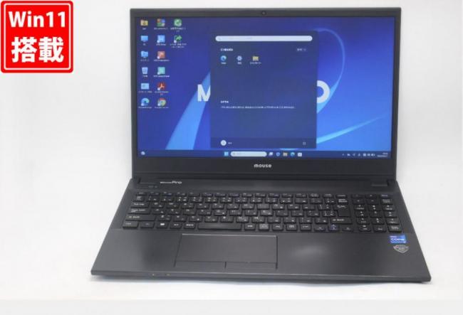 中古良品 フルHD 15.6型 MOUSE Pro L5-I7U01BK-A Windows11 第11世代 i7-1195G7 32GB NVMe 512GB-SSD カメラ 無線Wi-Fi6 Office付き 中古パソコン 管:1458v