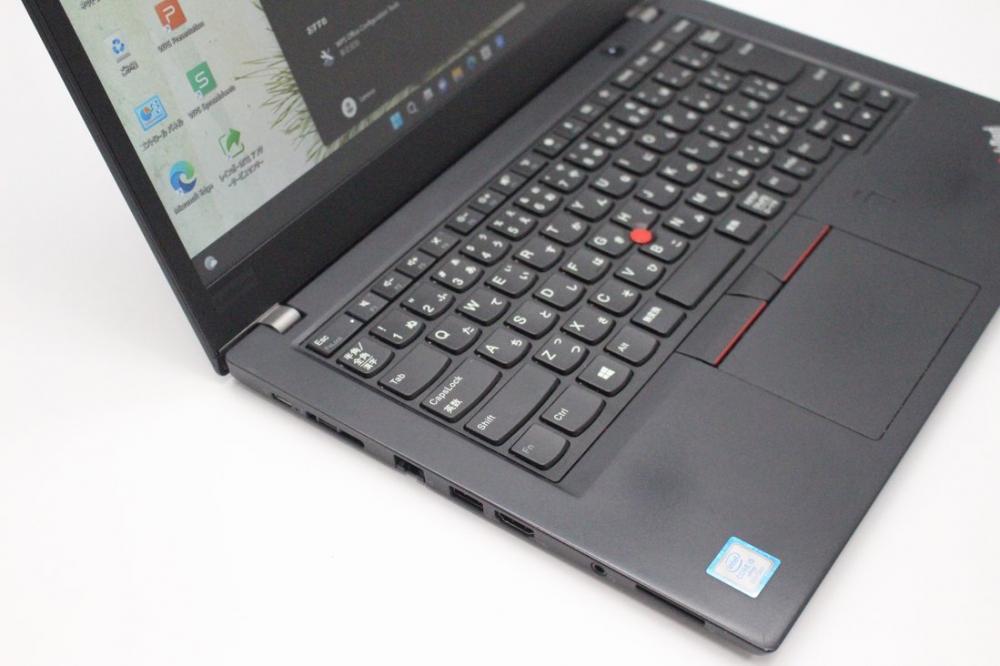  良品 フルHD 14型 Lenovo ThinkPad T480s Type-20L8 Windows11 八世代 i5-8350u 8GB 256GB-SSD カメラ 無線 Office付 中古パソコン 税無