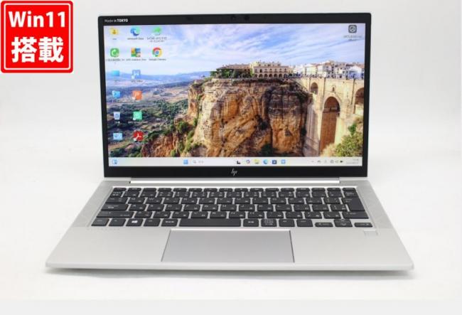 良品 フルHD 13.3型 HP ELITEBOOK 830G7 Windows11 第10世代 i5-10210U 8GB NVMe 256GB-SSD カメラ 無線Wi-Fi6 Office付 中古パソコン 管:1788w