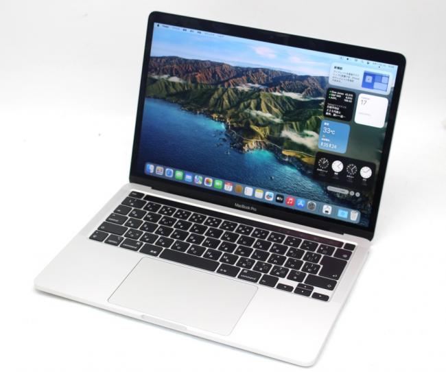 美品 2K対応 13.3型 Apple MacBook A2289 2020 (Touch Bar) macOS 15 Sequoia(正規Win11追加可) 八世代 i5-8257U 8GB NVMe 256GB-SSD カメラ 無線 中古パソコン 管:1556s