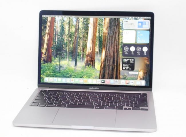 良品 2K対応 13.3型 Apple MacBook Pro A2251 (Touch Bar 2020)グレー macOS 15 Sequoia(正規Win11追加可) 第10世代 i5-1038ng7 16GB NVMe 512GB-SSD カメラ 無線 中古パソコン 管:1758k