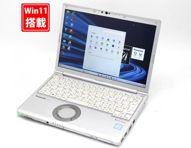 中古 フルHD対応WUXGA 12.1型 Panasonic Let's not CF-SV7UFKVS Windows11 八世代 i7-8650U 16GB 512GB-SSD カメラ LTE 無線 中古パソコン 管:1005s